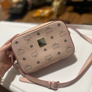 MCM Blush Pink Crossbody Bag